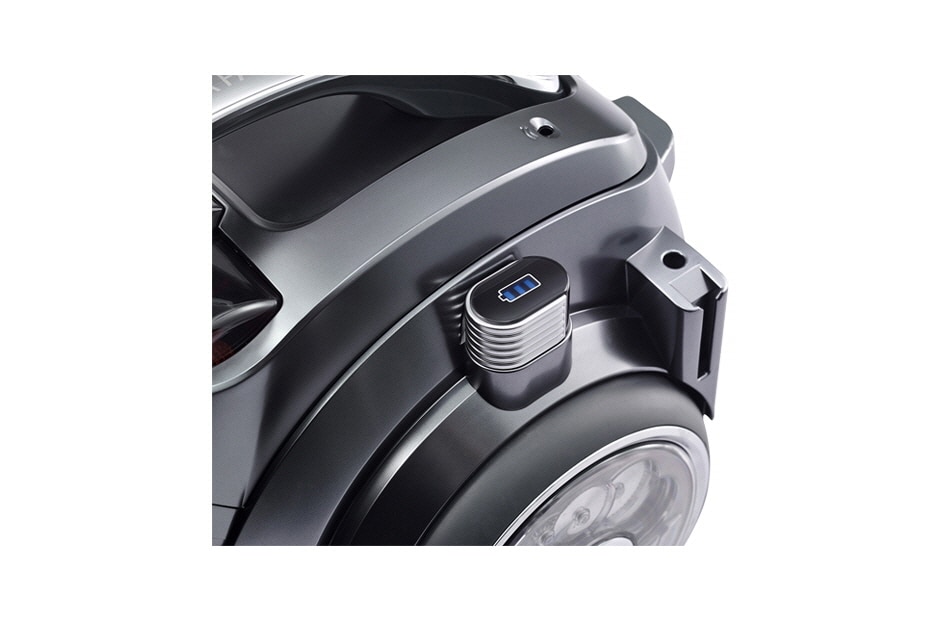 LG Cordless vacuum cleaner with Kompressor and Robosense technology, VR94070NCAQ, thumbnail 6